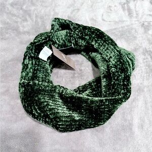 J. Jill Deep Green Textured Scarf